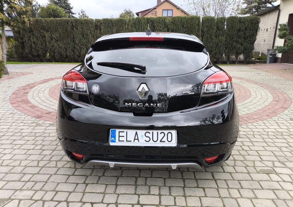 Renault Megane cena 31900 przebieg: 123374, rok produkcji 2013 z Rymanów małe 781